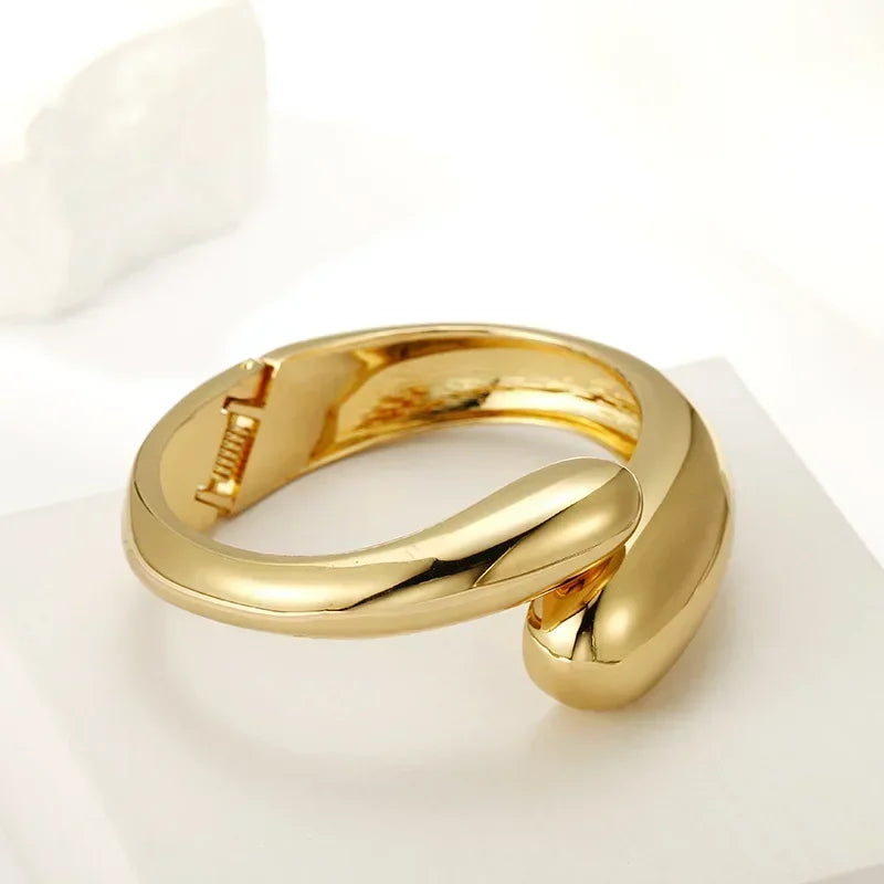 Punk Gold Bangle