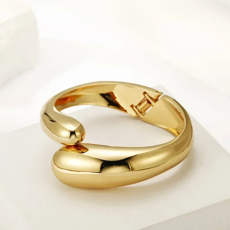 Punk Gold Bangle