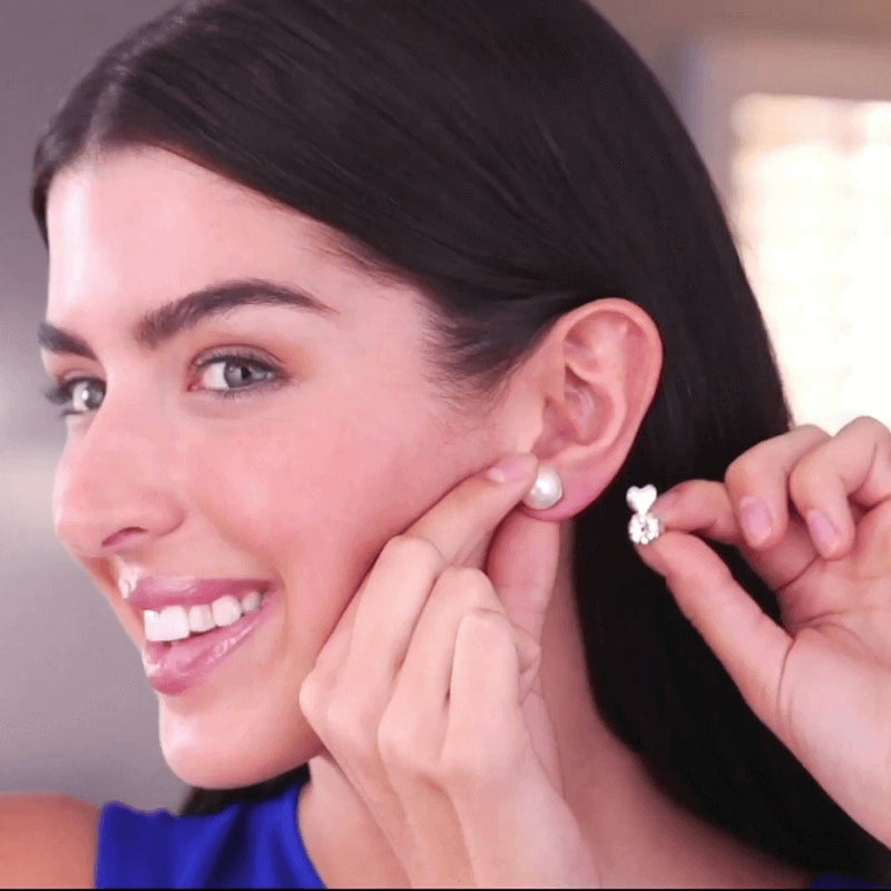 Earring Stabilizer Back, Earring Lifters, Lifter for Large or Heavy  Earrings, Sterling Silver Earring Back Lifters 